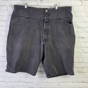 Vintage Marithe Francois Girbaud Men's Size 42 Black‎ Jean Shorts